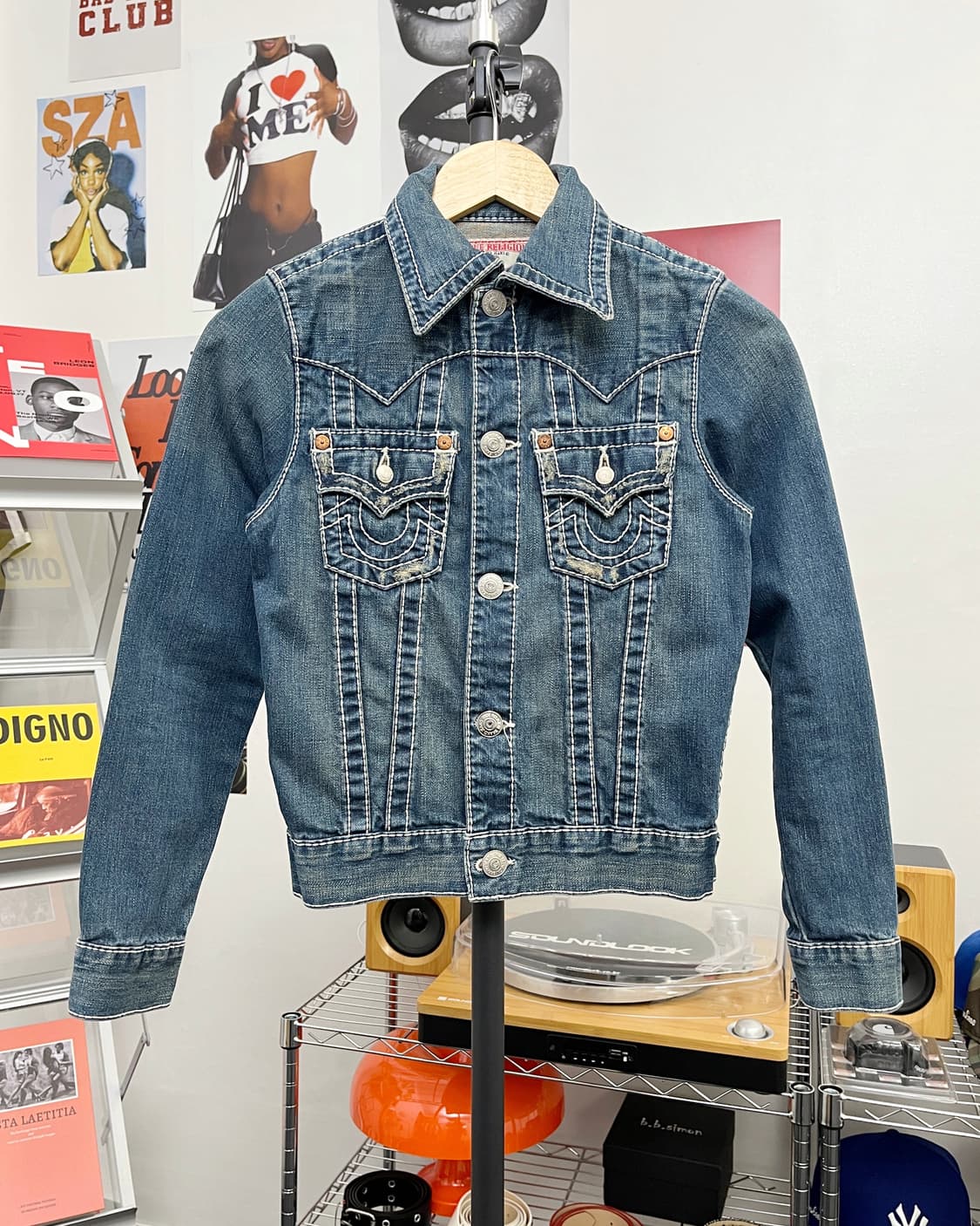 트루릴리젼 Y2K 데님 트러커 자켓 상품이미지5