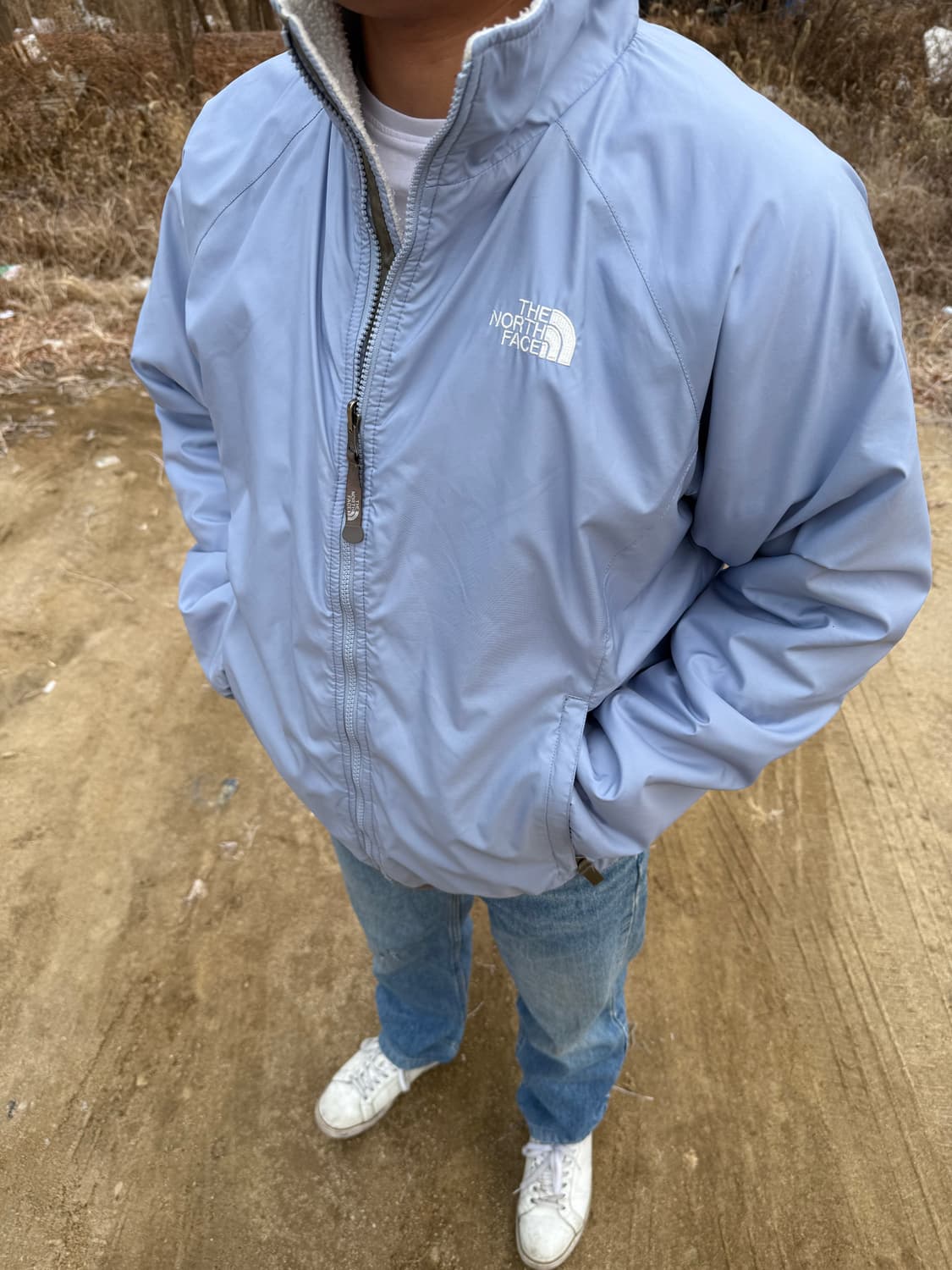 Japan 노스페이스 플리스 윈드브레이커 자켓 상품이미지2