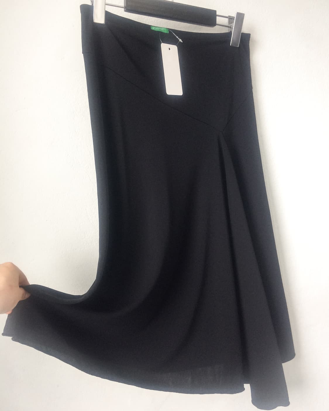 Benetton Drape point midi skirt 상품이미지4