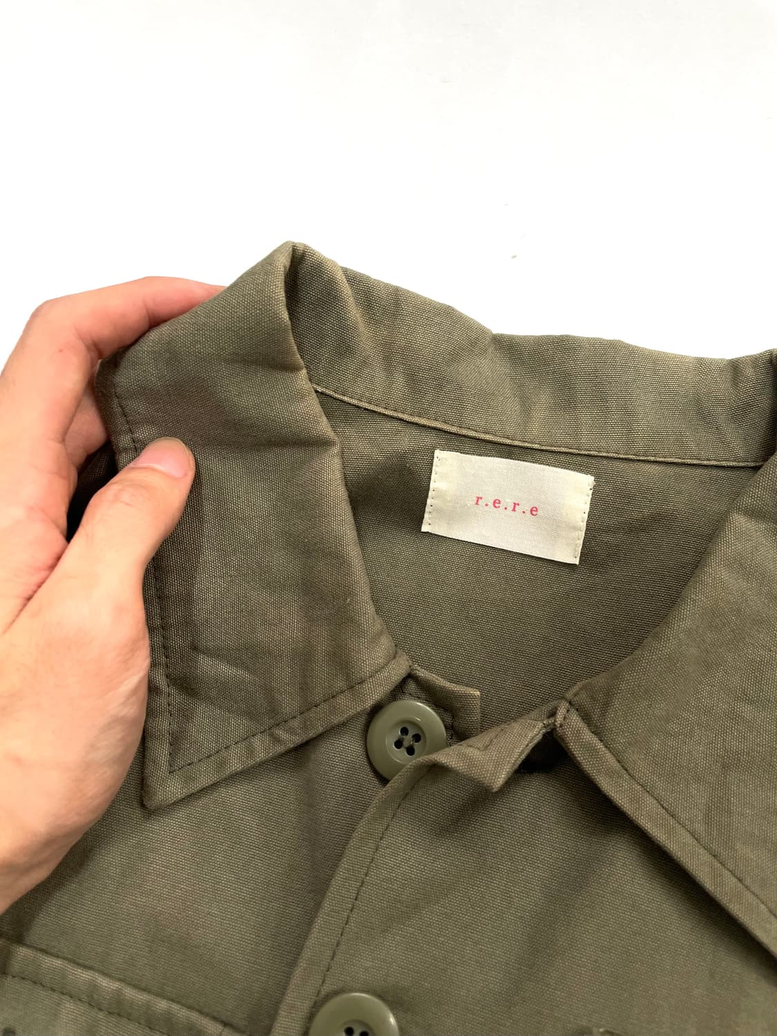 빈티지 밀리터리 셔츠 상품이미지6