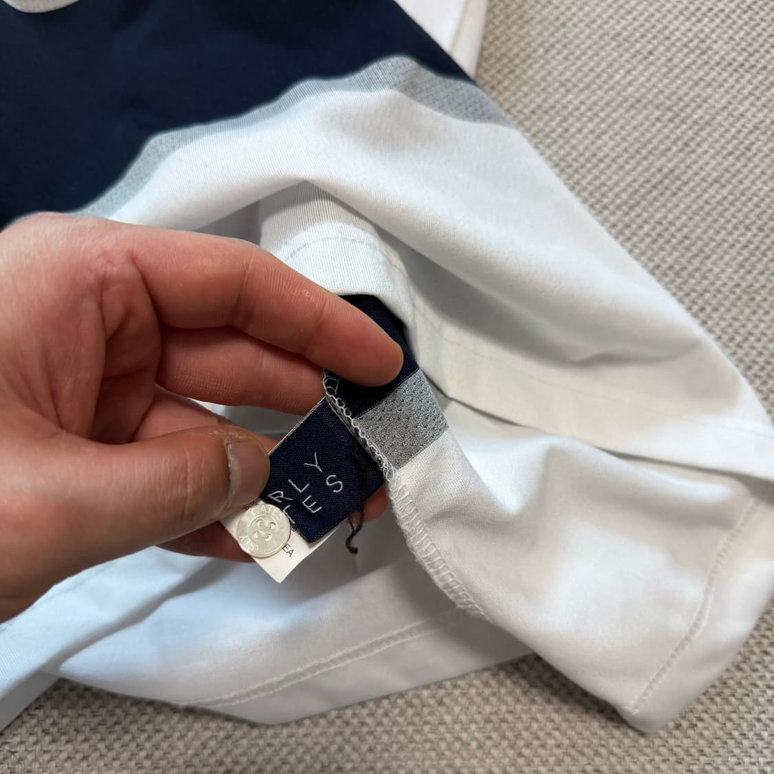 페리게이츠 스트라이프 카라티 상품이미지3