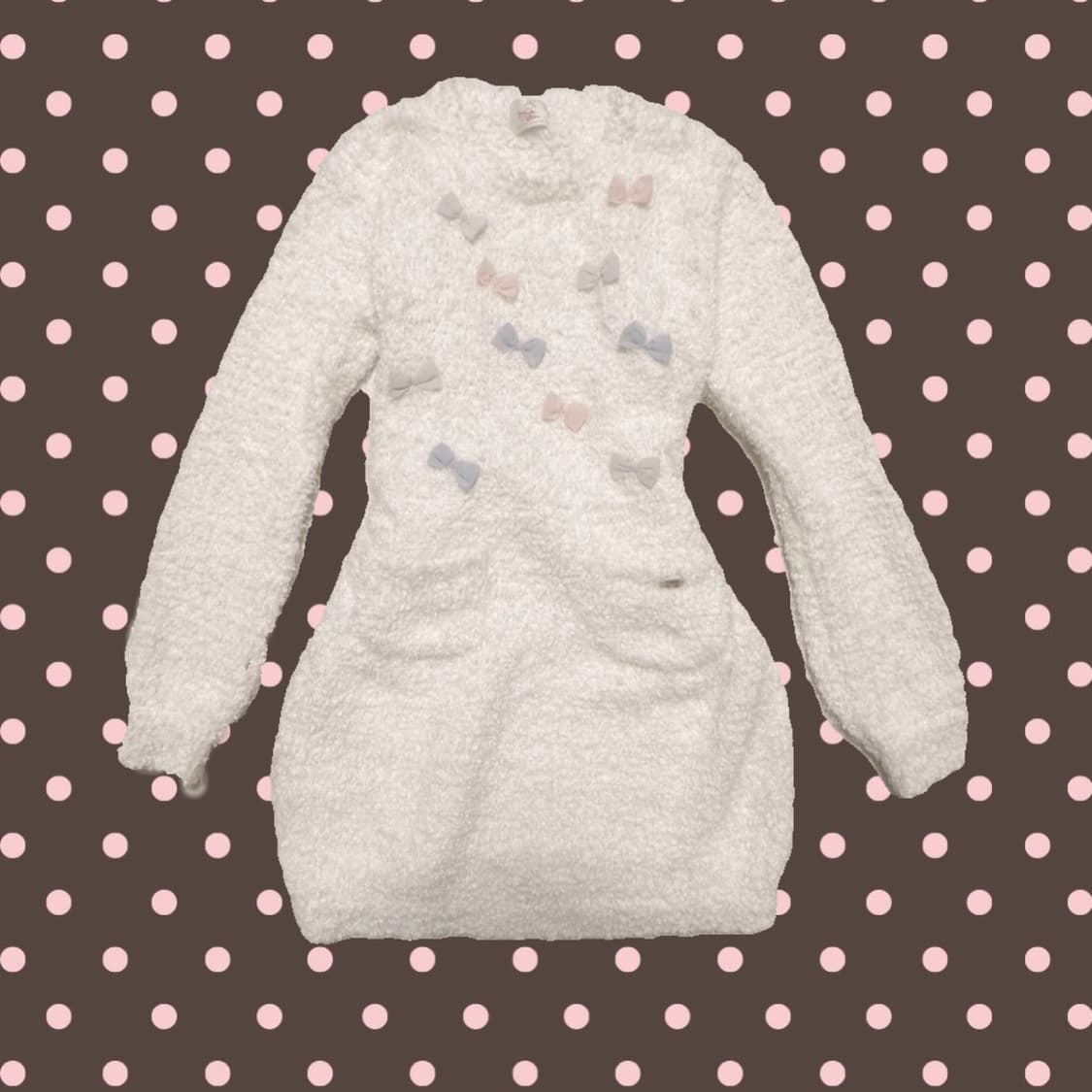 🎀 폭닥 히메갸루 / 라떼갸루 니트 원피스 🍫💝 상품이미지2