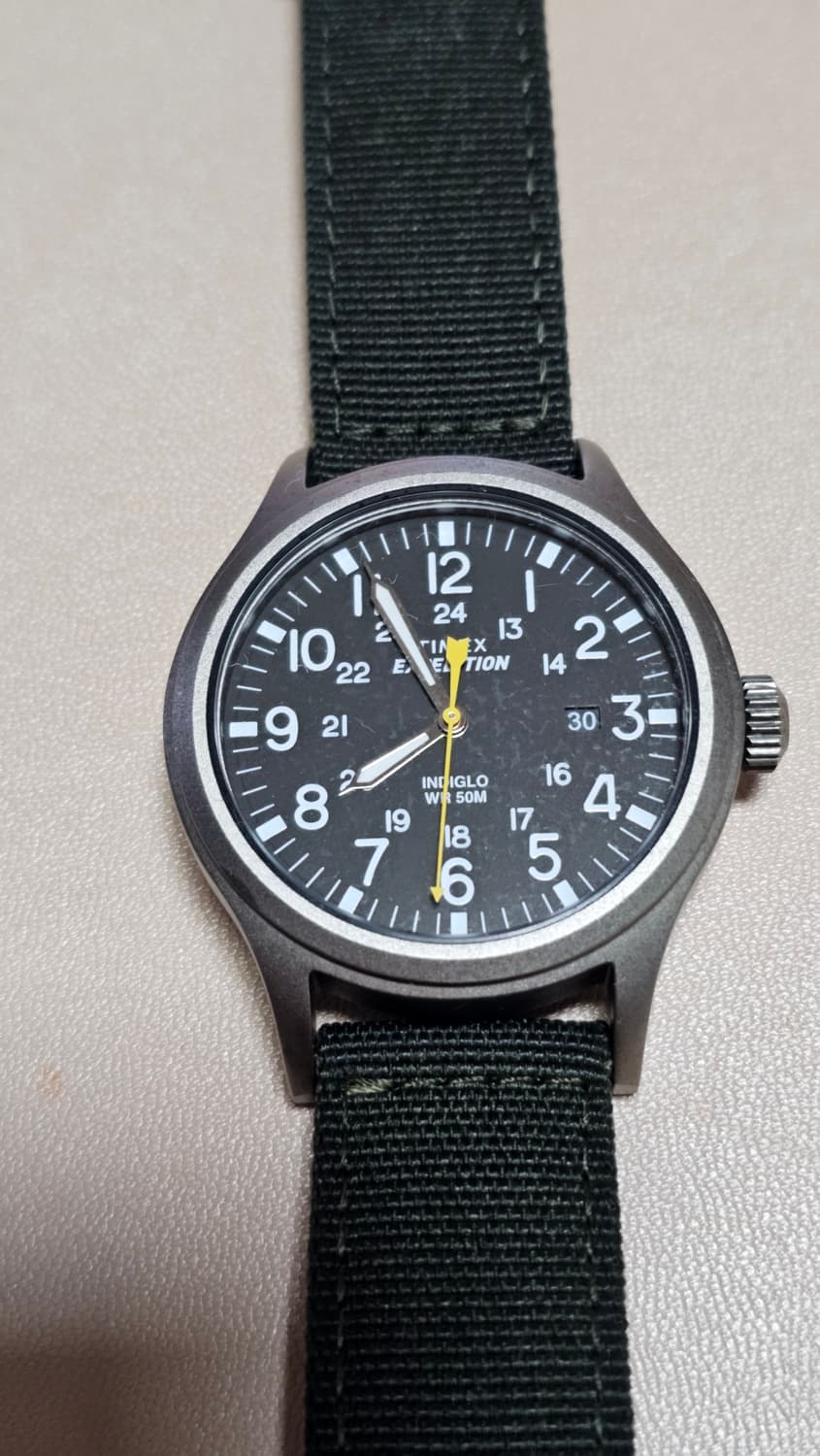 타이멕스 익스페디션 스카우트 40mm 그린블랙그레이 상품이미지2