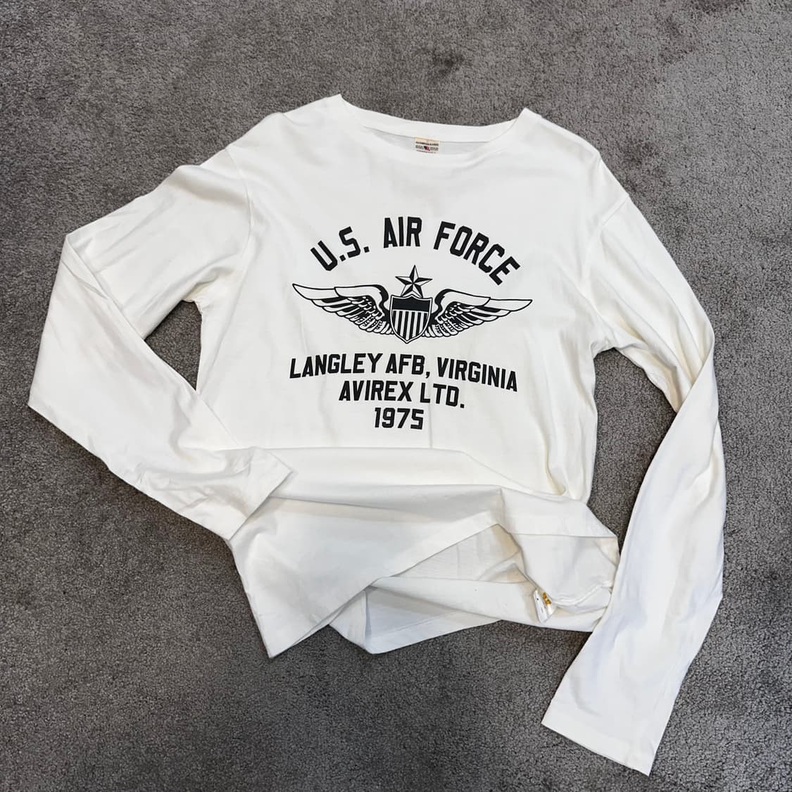 아비렉스 U.S Air Force 롱슬리브 티셔츠L 상품이미지1
