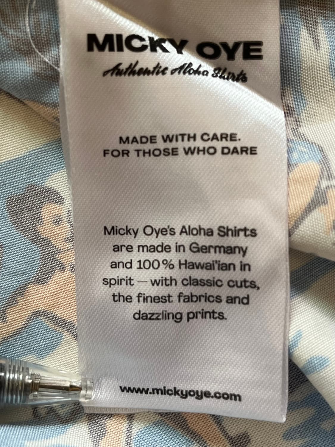 MICKY OYE RAYON HAWAIIAN SHIRTS 상품이미지7