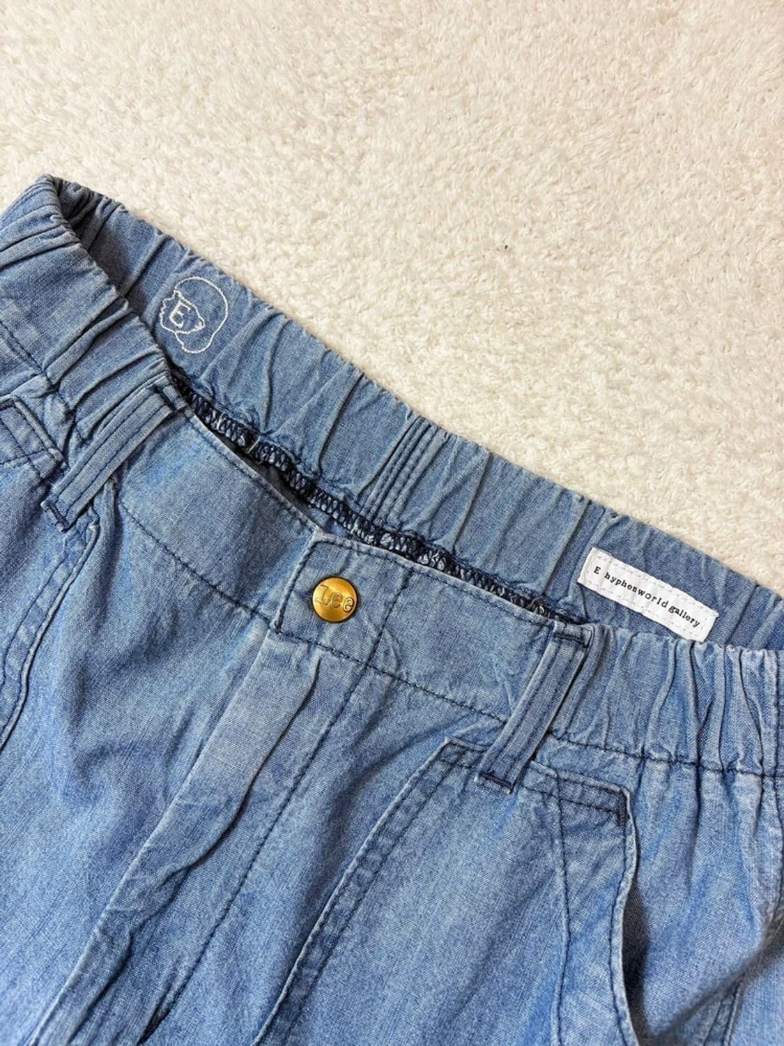 Lee x hyphen world gallery 데님 팬츠 PN6266 상품이미지3