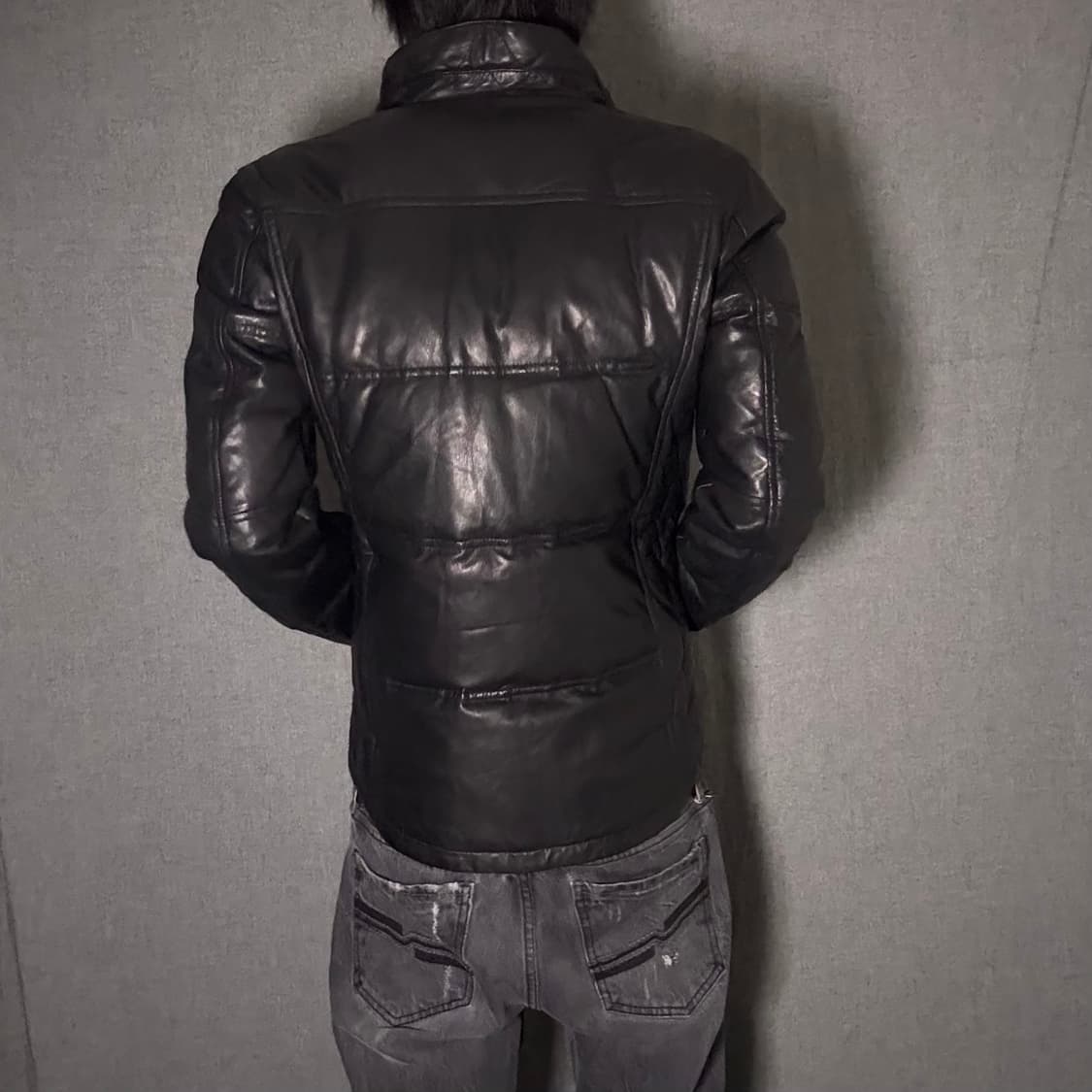 y2k 염소가죽 패딩 자켓 상품이미지6