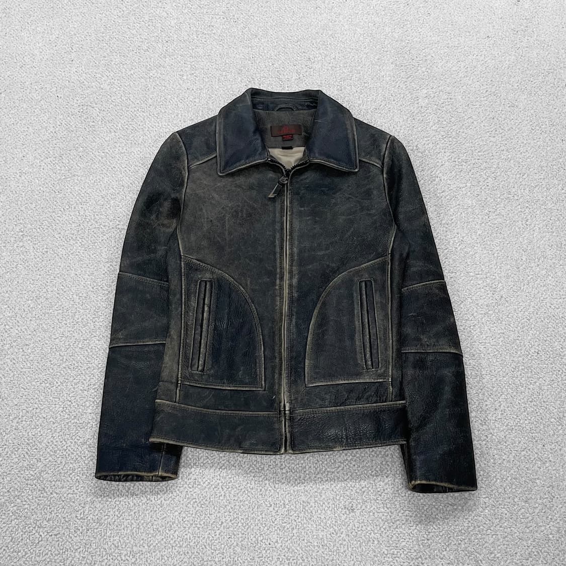 Danier 우먼스 빈티지 워싱 가죽 자켓 상품이미지1