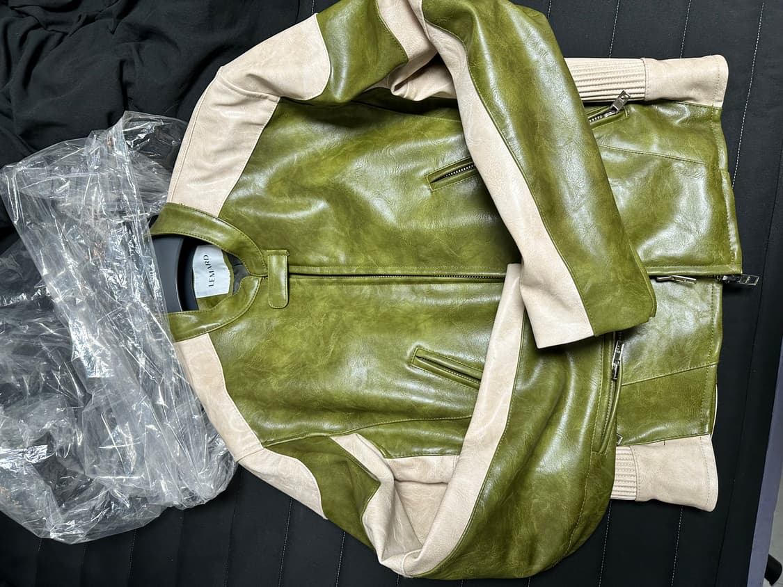 [덱스착용] 르마드 레더 자켓 팝니다. 상품이미지5