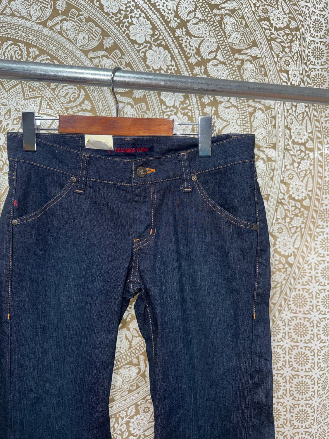 버커루 여성 생지 부츠컷 데님팬츠 상품이미지4