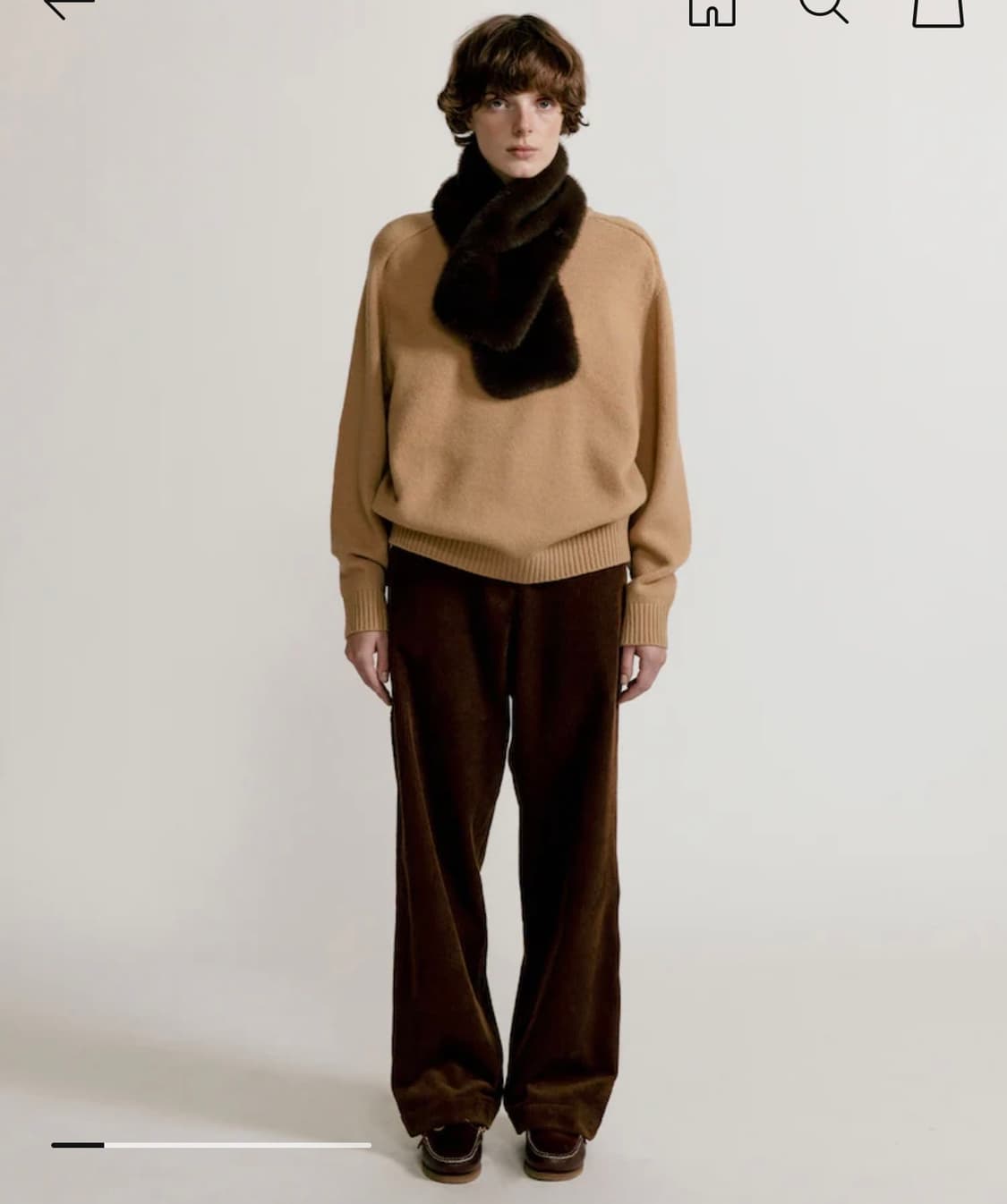 낫띵리튼 주드 라운드 니트 베이지 jude round 상품이미지1