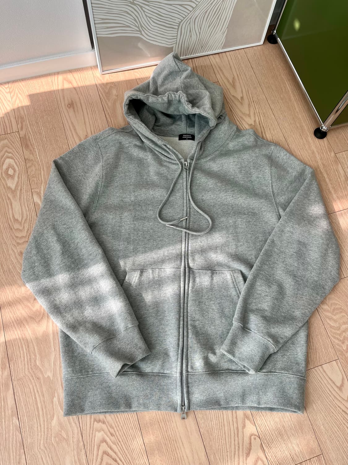 새제품))무신사 스탠다드 후드 집업 XL 사이즈 상품이미지4