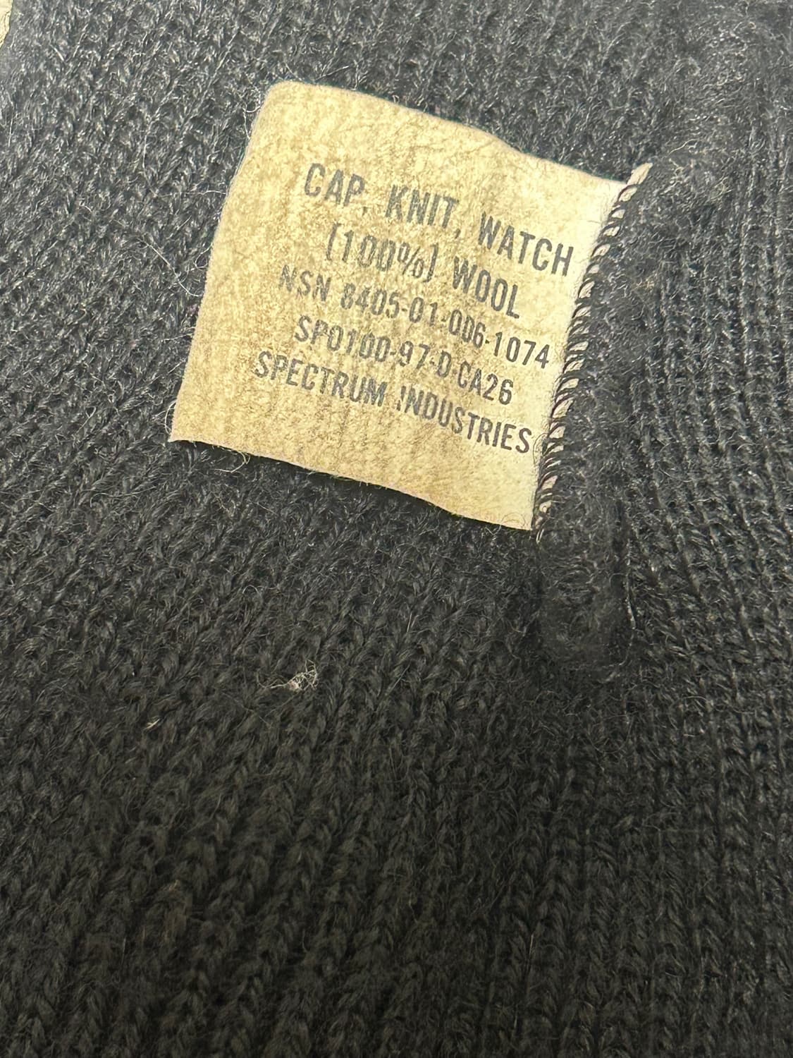 90s 미군 울 왓치캡 상품이미지3