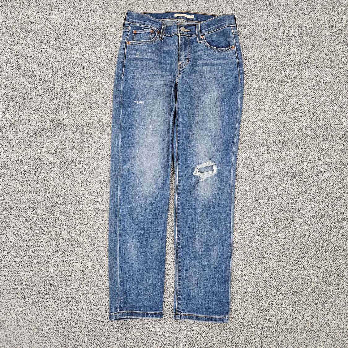 [26] 리바이스 보이프렌드 핏 여성 진청 데님 팬츠 바지 1106JM1 상품이미지1