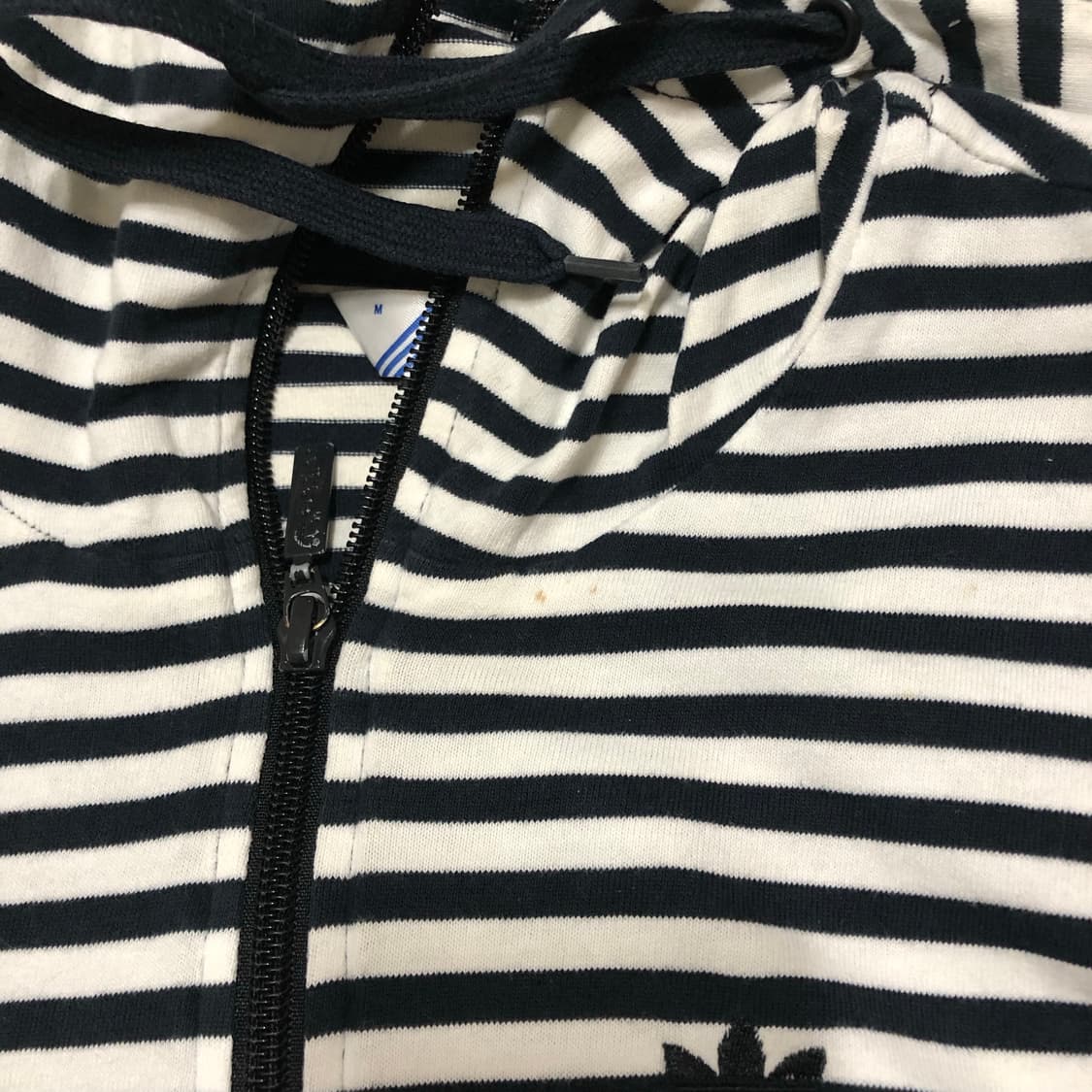 아디다스 스트라이프 후드집업 M 상품이미지2