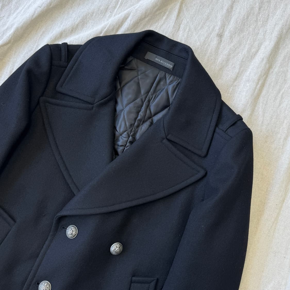 솔리드옴므 나폴레옹 캐시미어 피코트 48 상품이미지2