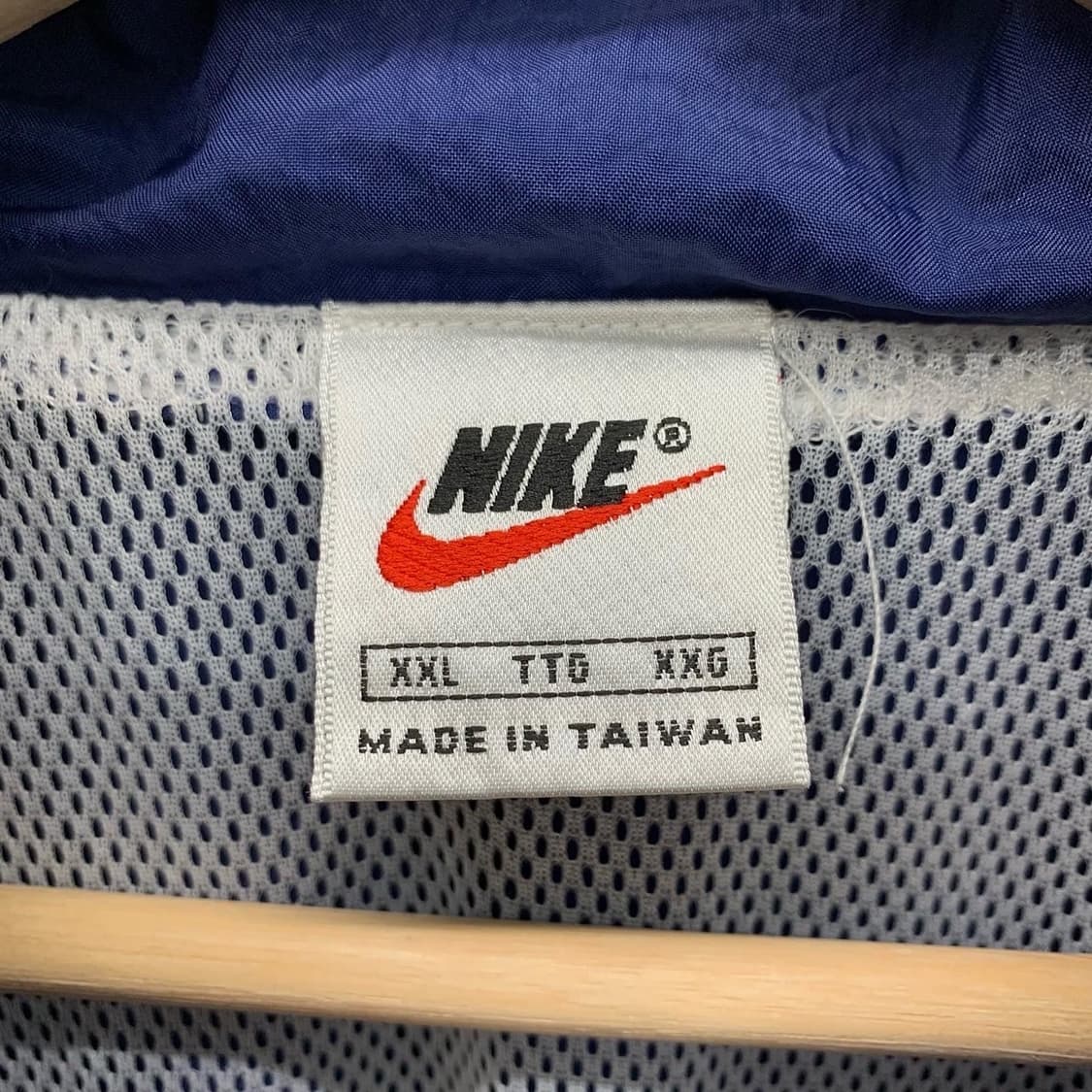 나이키 화이트&네이비 로고 윈드 자켓 상품이미지5