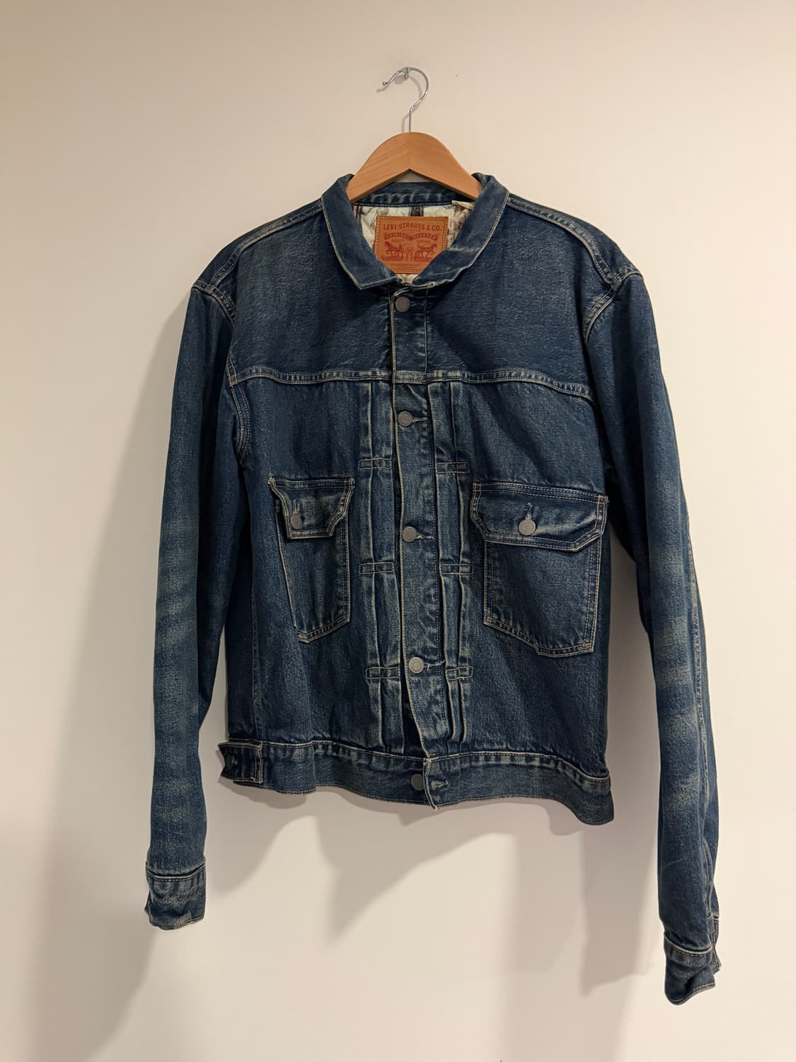 언더커버 x 리바이스 17AW 타입 2 데님 자켓 상품이미지3