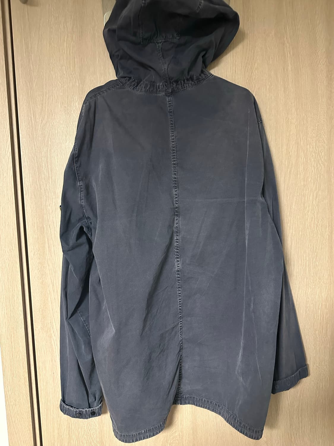 스톤아일랜드 가먼트다잉 후드 집업 자켓 XXL 상품이미지4
