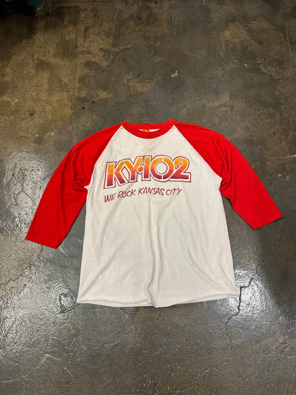 90s KY02 락 레글런 L/S L 상품이미지1