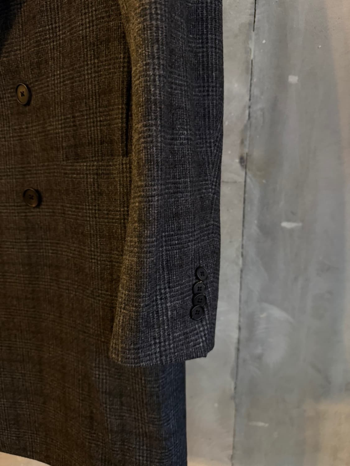 라르디니 더블브레스티드 코트 남성 95-슬림100 상품이미지5