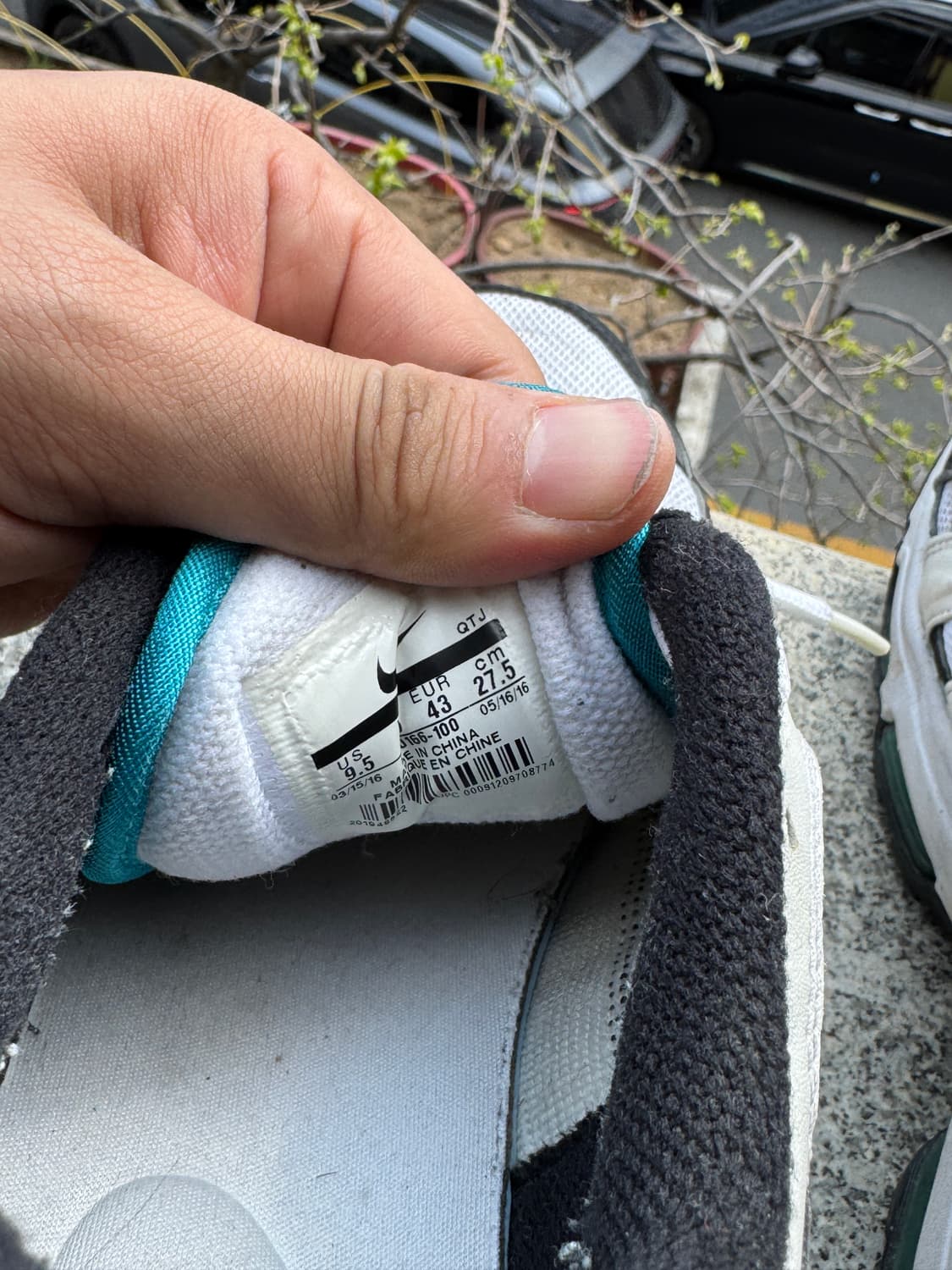 나이키 에어맥스96 II 미스틱 틸 275mm 상품이미지6