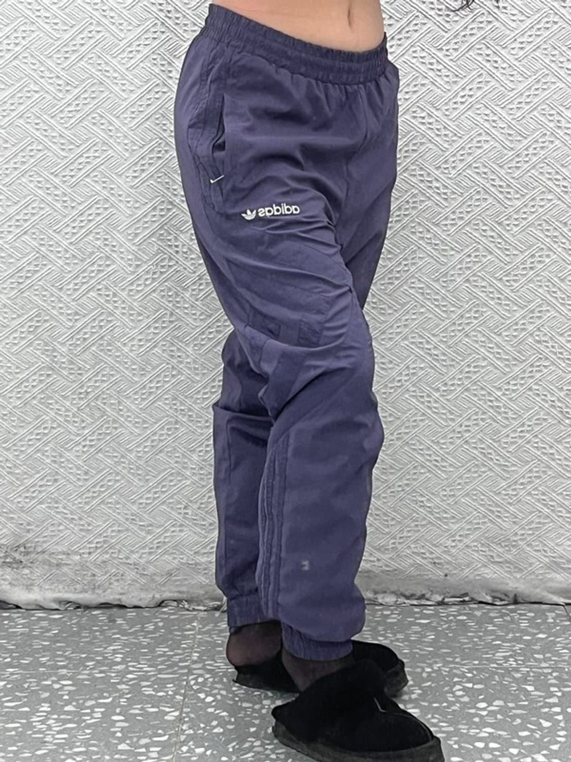 아디다스 올드스쿨 Y2K 파스텔 딥퍼플 트랙팬츠 M C07877 상품이미지2