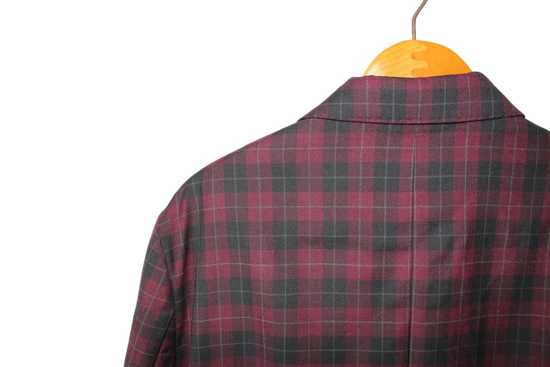 브룩스브라더스 금장 멀티체크 블레이저 자켓 상품이미지6