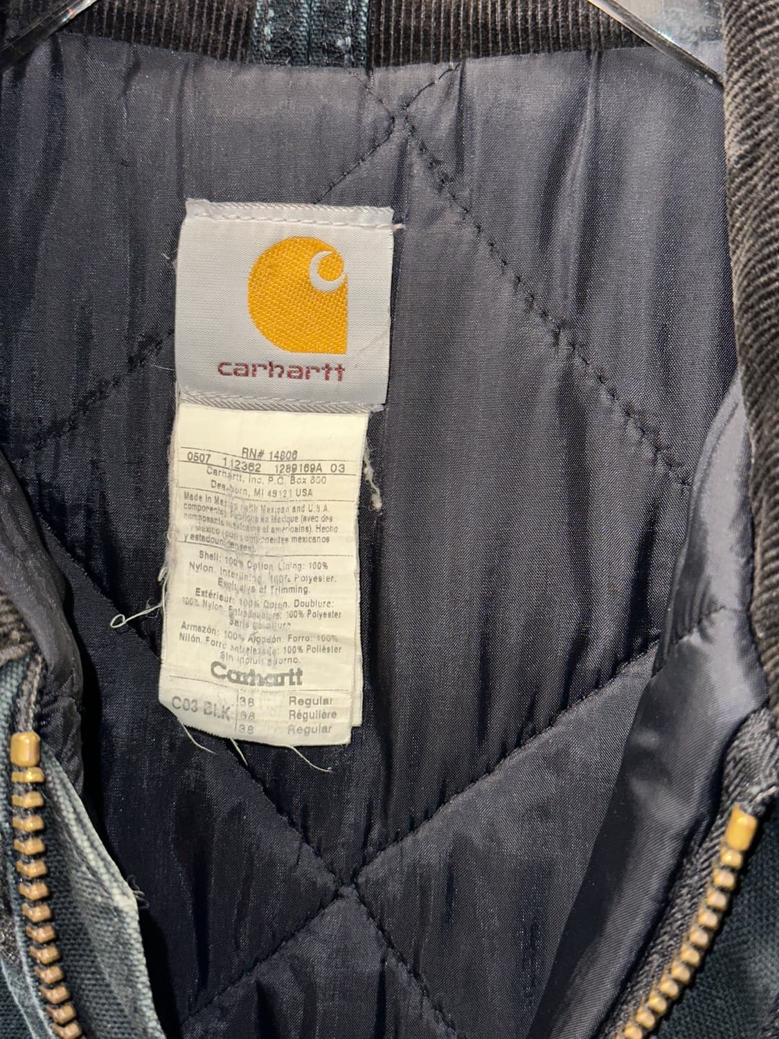  칼하트 c03 초어 자켓  상품이미지5