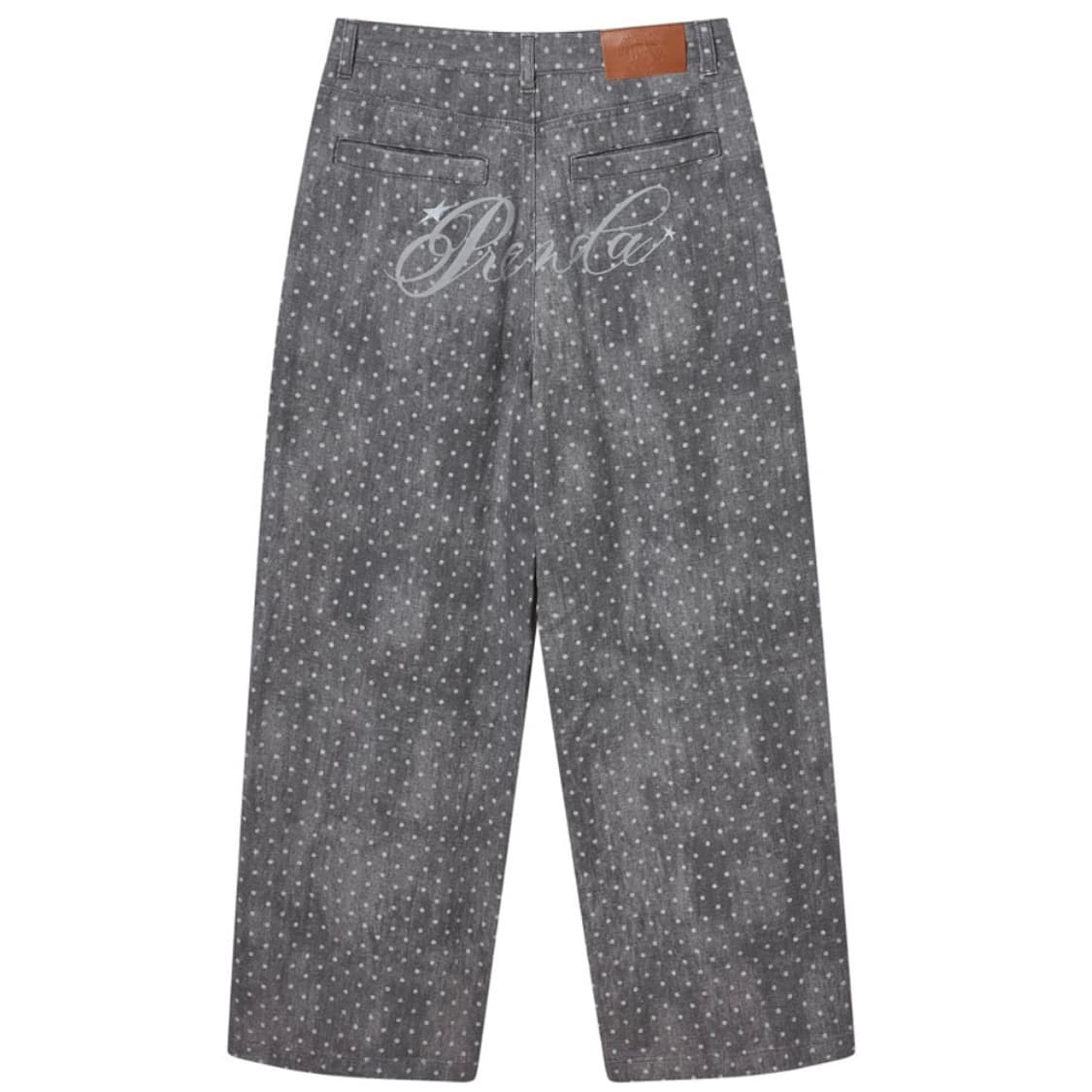 프렌다 도트 팬츠 DOT DART TWILL PANTS CHARCOAL 상품이미지2