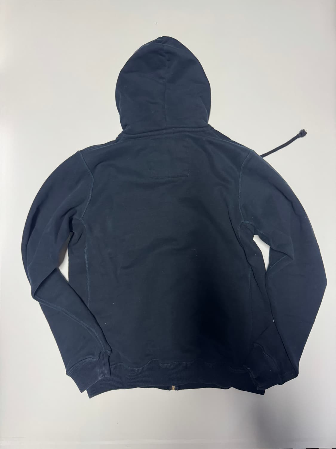 공용!! 아베크롬비 y2k 순록 로고 기모 후드집업 네이비 상품이미지2