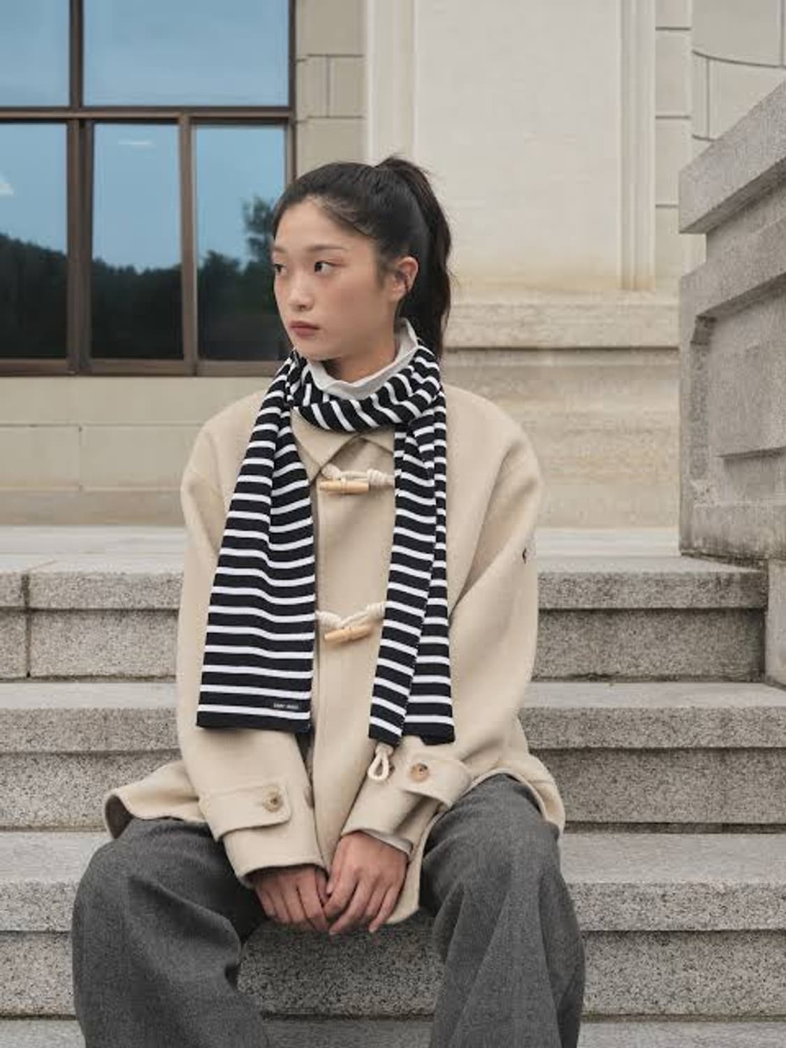 (새상품) 세인트제임스 남녀공용 RAYEE 라예 스카프 목도리 상품이미지1