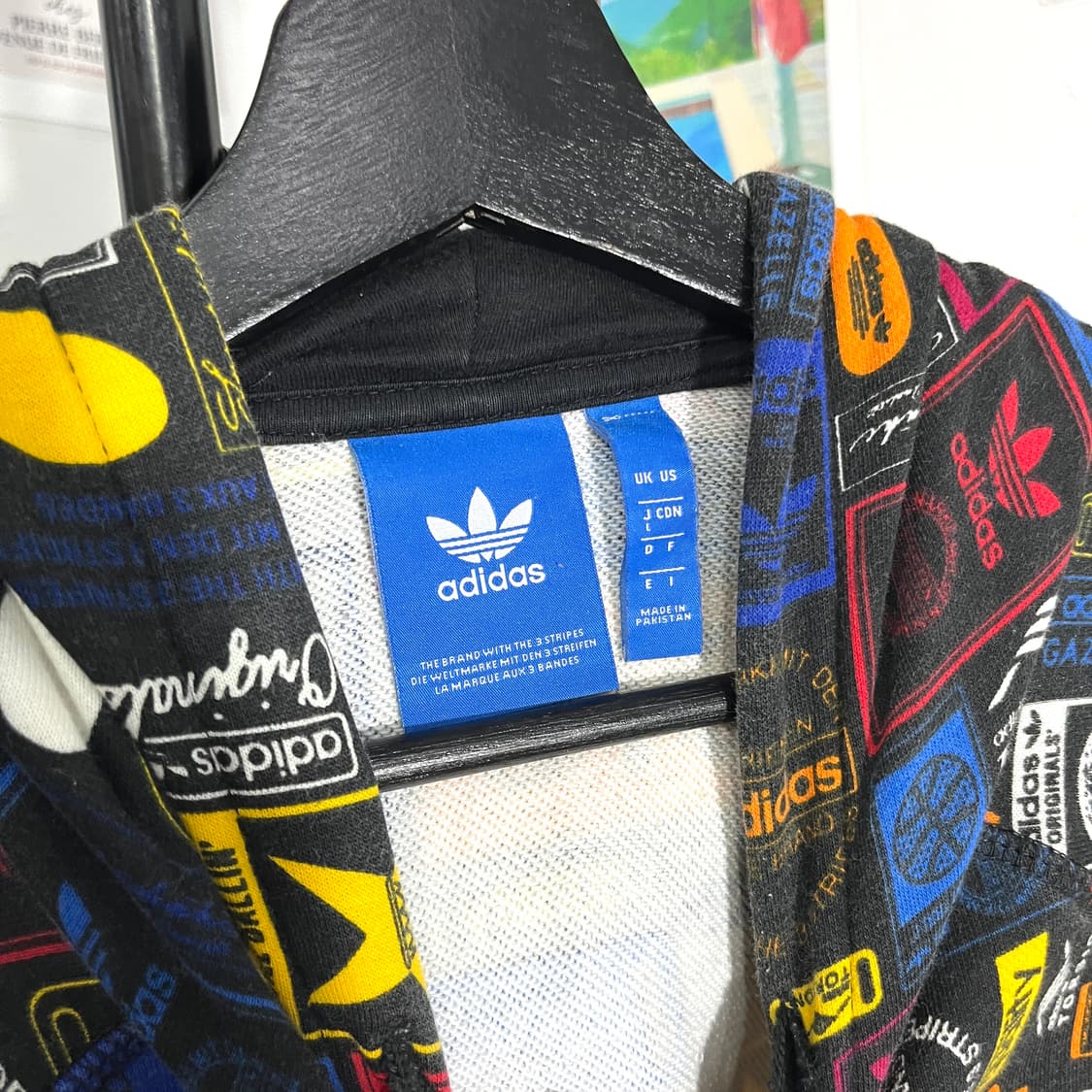 아디다스 프린팅 후드티 상품이미지4
