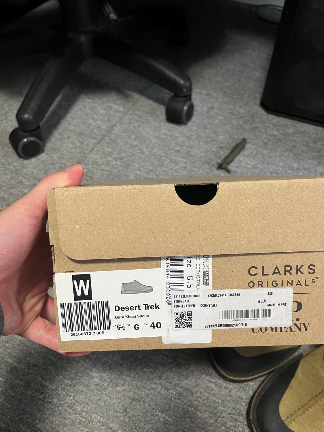 Cp컴퍼니 클락스 콜라보 데저트 트랙 슈즈 255 상품이미지5