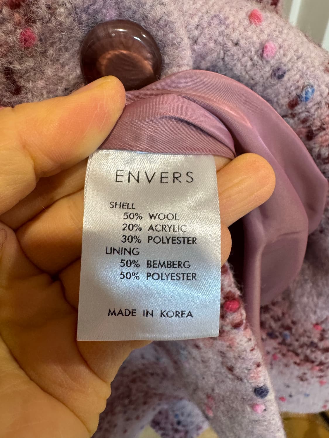 envers 엔베르 니트 코트 상품이미지7