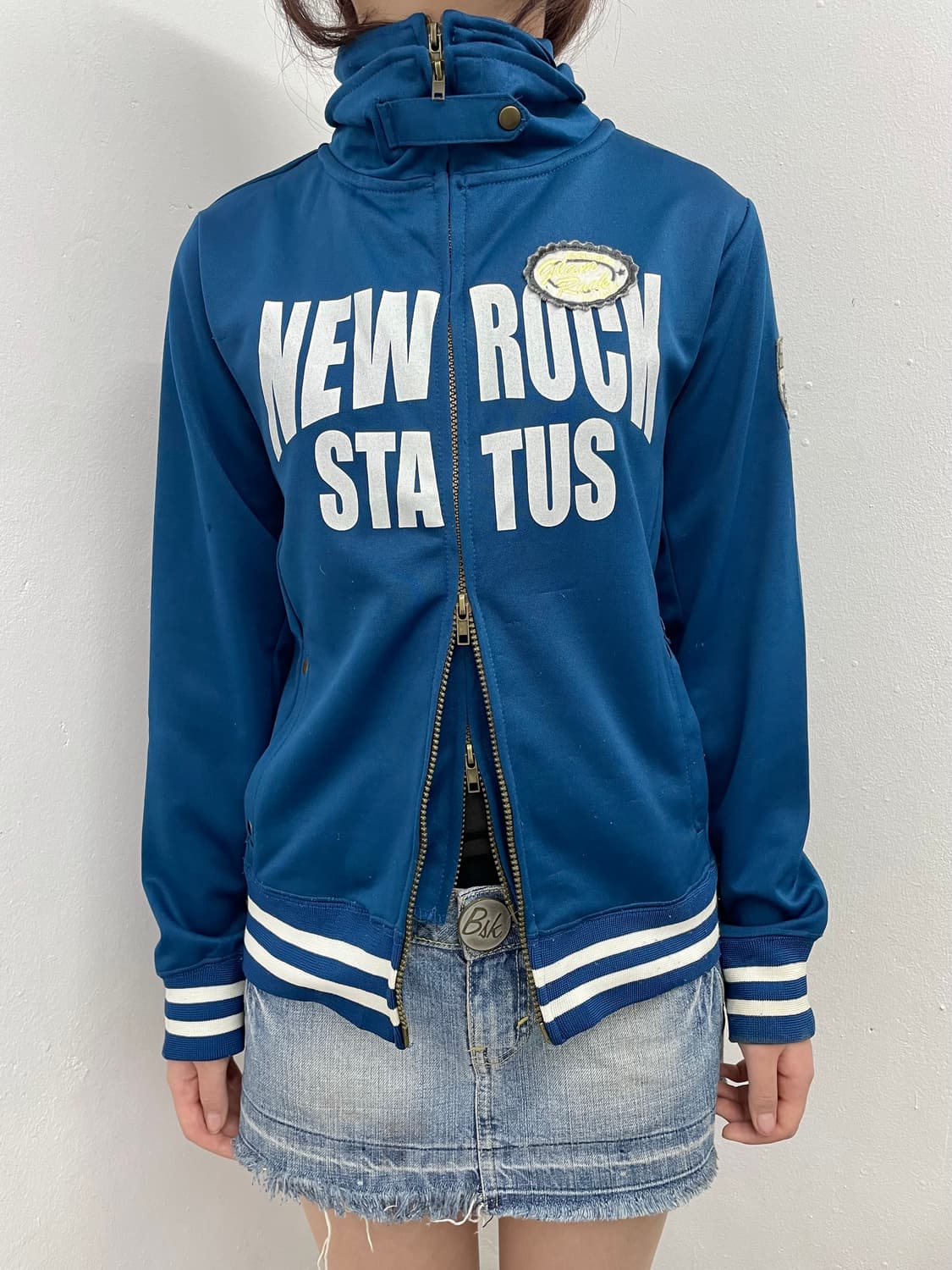 투웨이 디테일 레이어드 트랙집업 상품이미지2