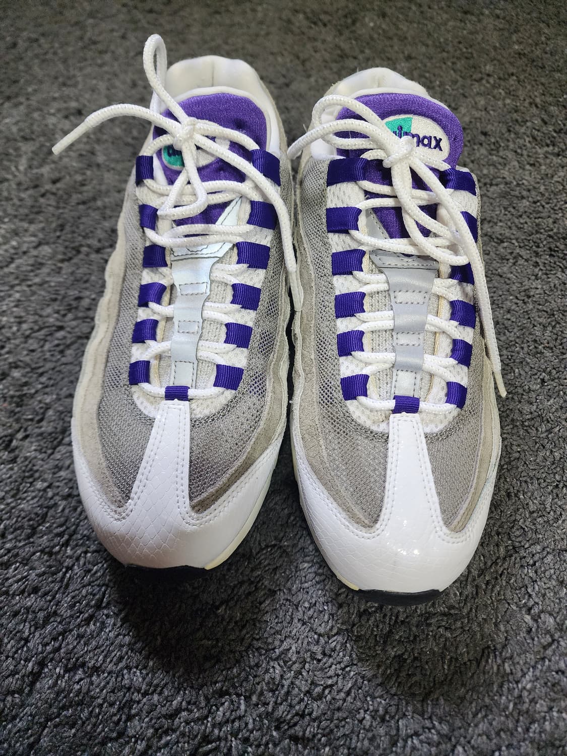 나이키 에어맥스95 보라매쉬 스네이크스킨 265 상품이미지9