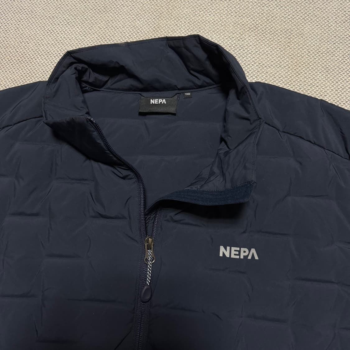 네파 퀄팅 경량 패딩 상품이미지2