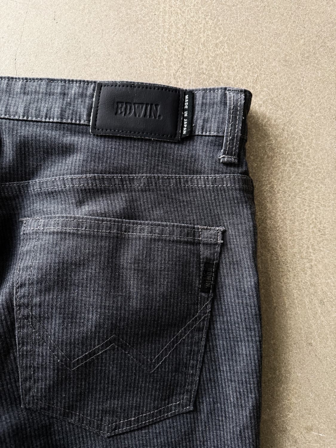 Edwin Stripe Spandex Cotton Pants 상품이미지5