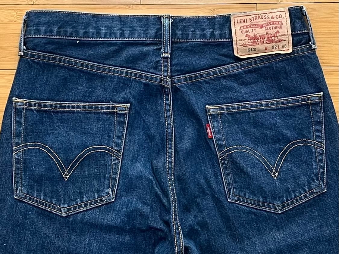 리바이스 512 데님팬츠 W82 L86 상품이미지4