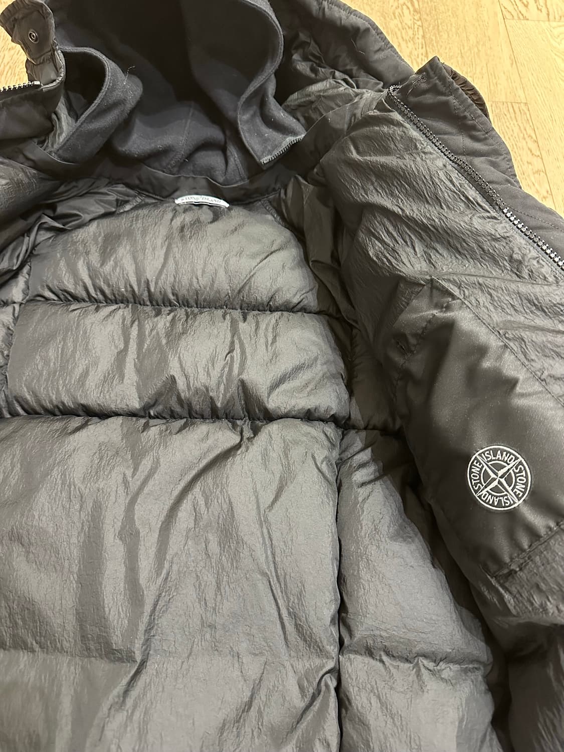 스톤아일랜드 롱후드패딩 상품이미지7
