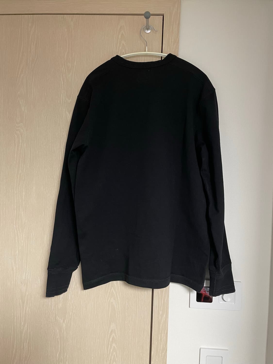 브론슨 헨리넥(긴팔) Black, Apricot XXL 일괄판매 상품이미지3