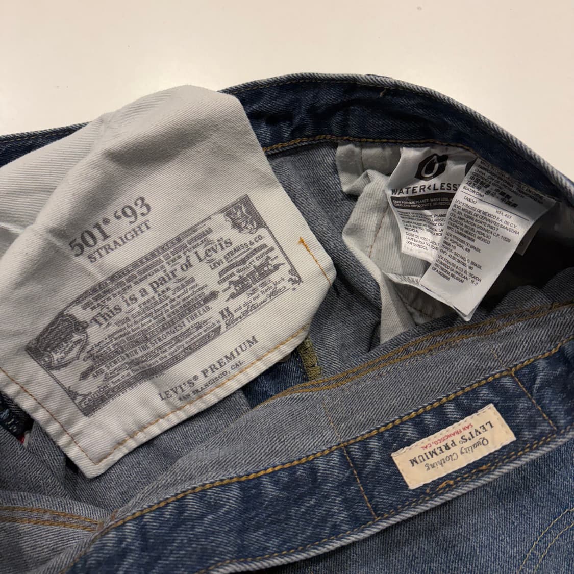 [32] 리바이스 501 93 스트레이트 청바지 데님 팬츠 C422 상품이미지9
