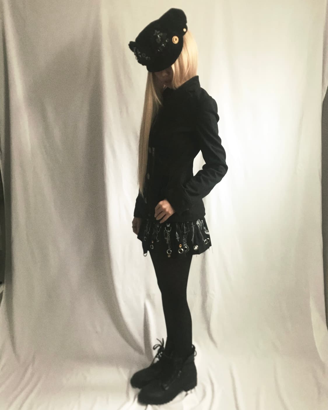 Corduray mix 3 spray button zipperjacket 상품이미지4