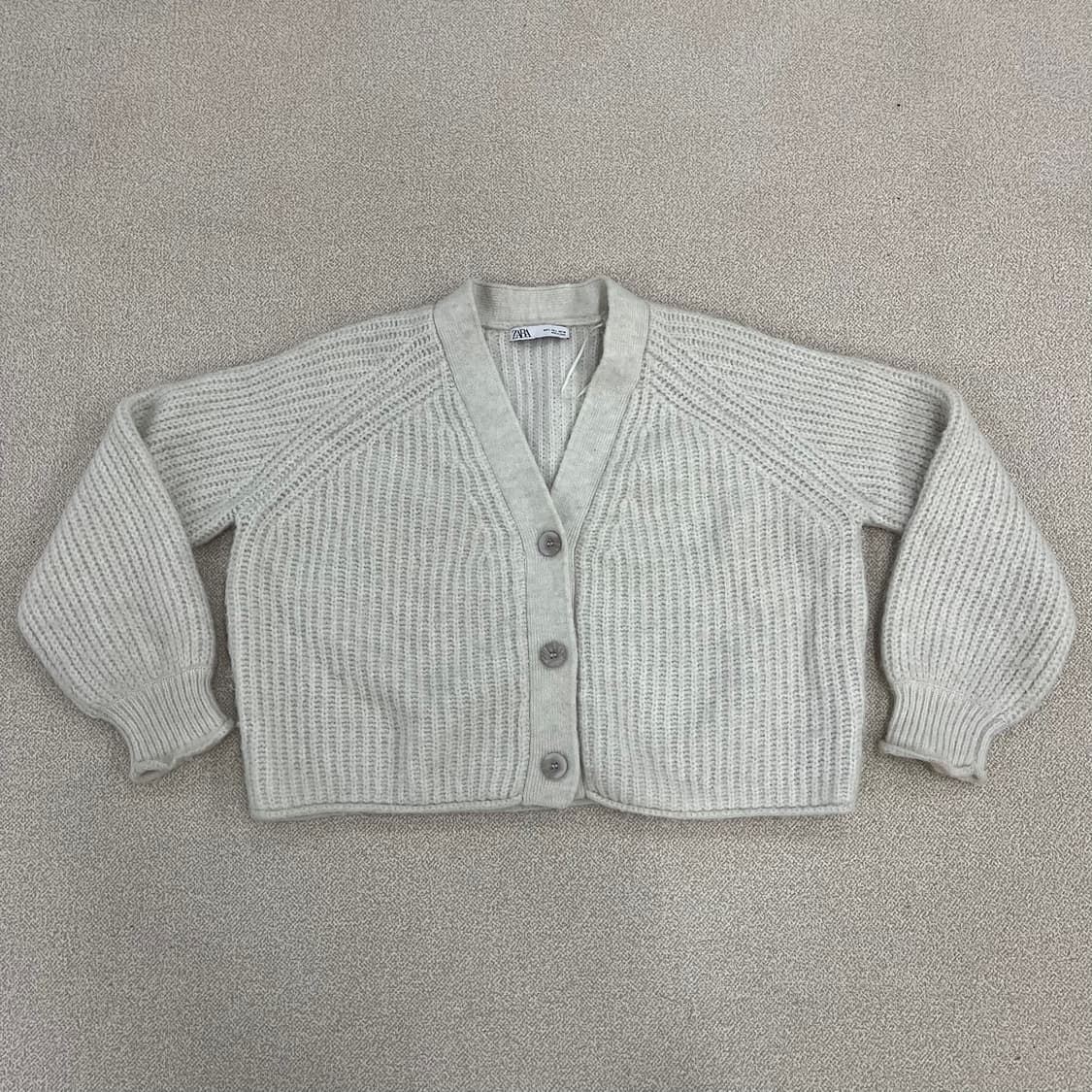 [L] 자라 여성 니트 가디건 스웨터 0114M1 상품이미지1