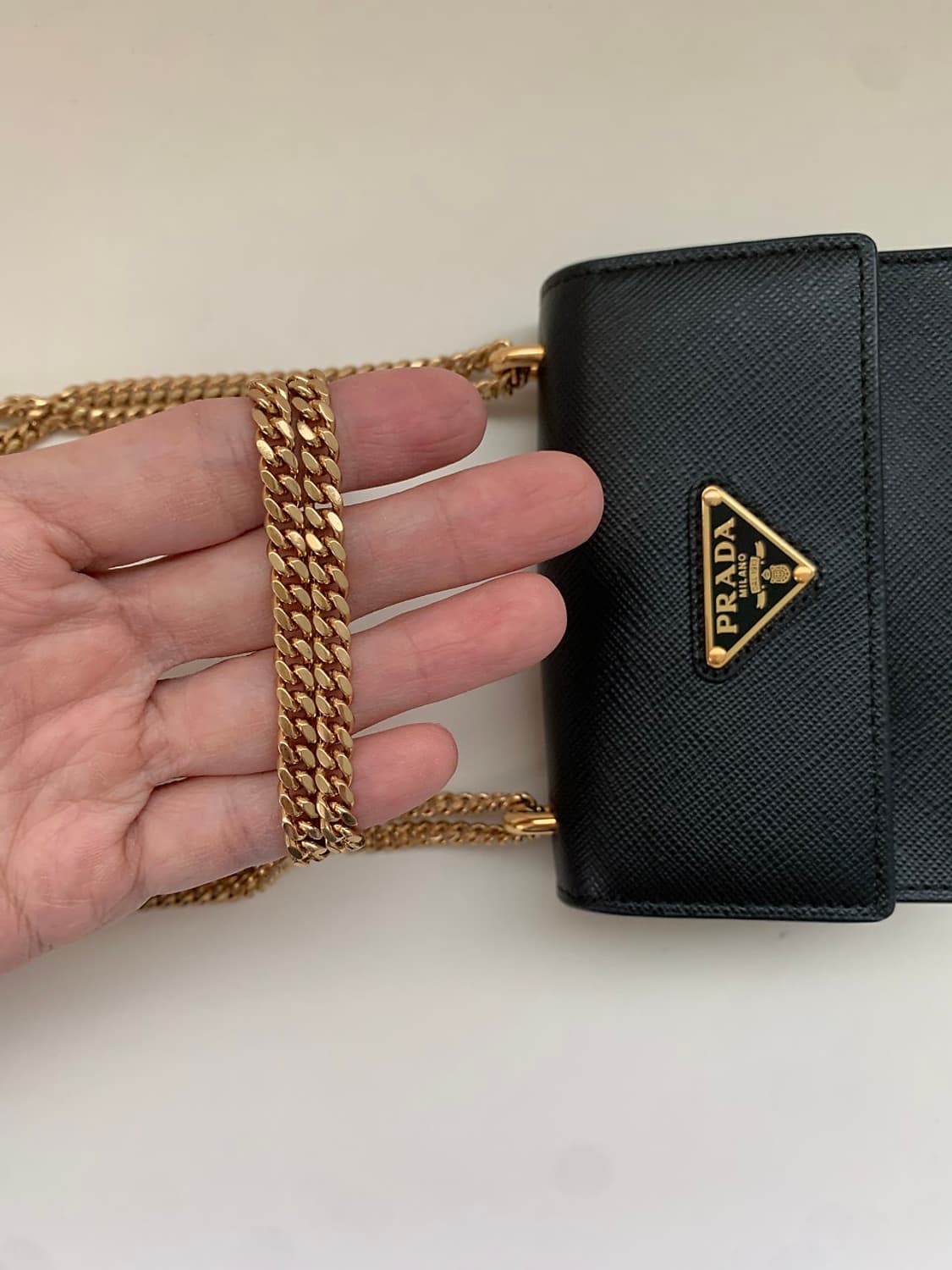프라다 마이크로 체인백 상품이미지7