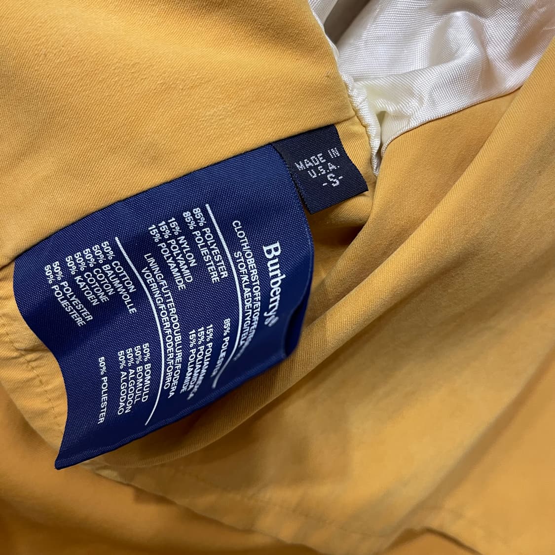 80's~90's 버버리 USA 해링턴 자켓 상품이미지6