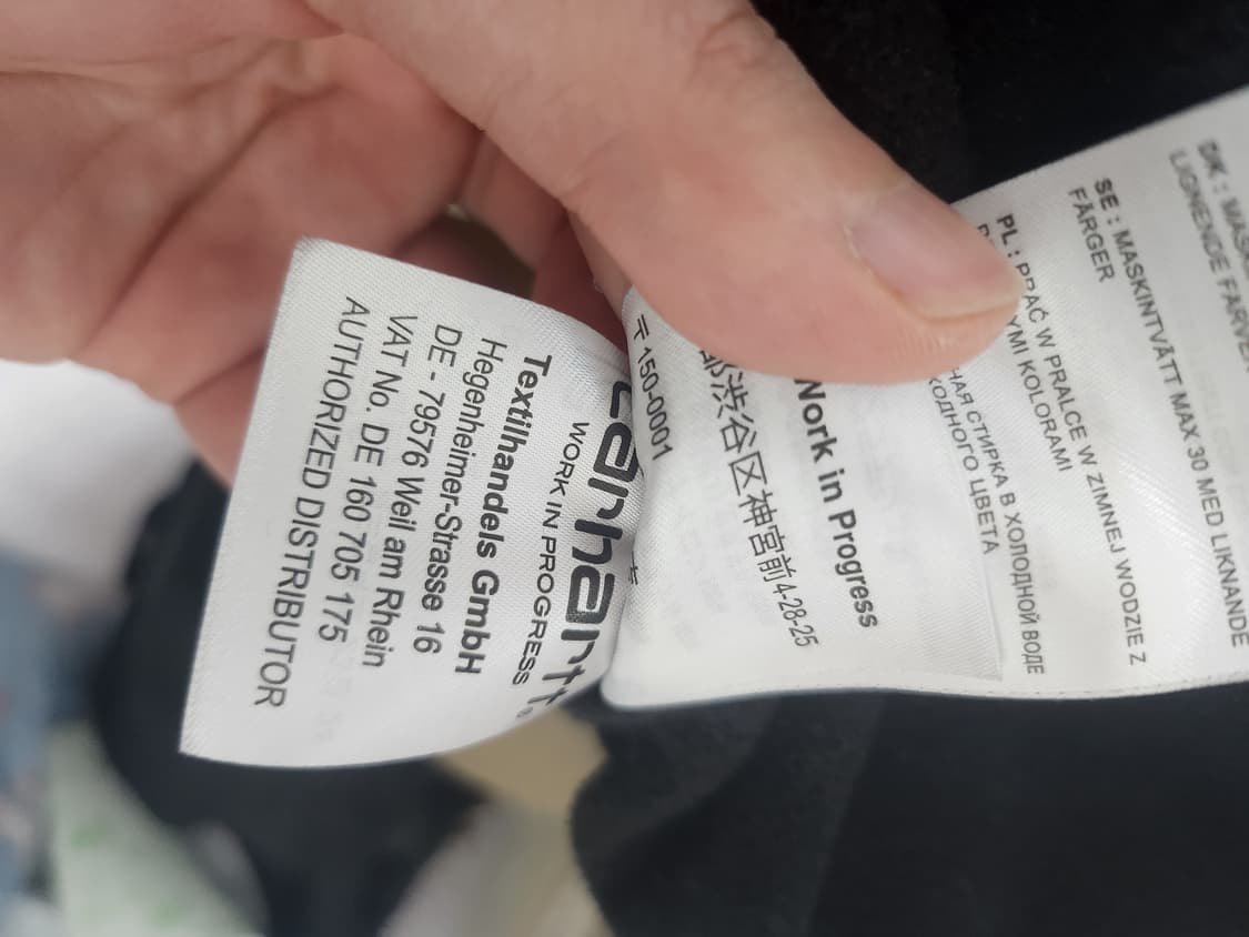 칼하트WIP 세일 후디드 자켓 XL 상품이미지4