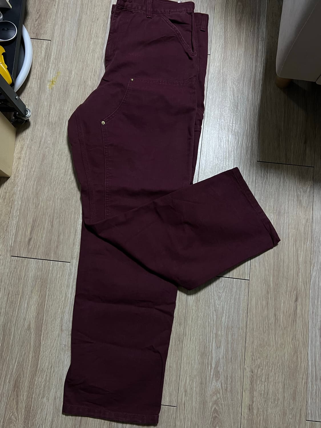 [32] 칼하트 wip 더블니 말벡 팬츠 상품이미지4