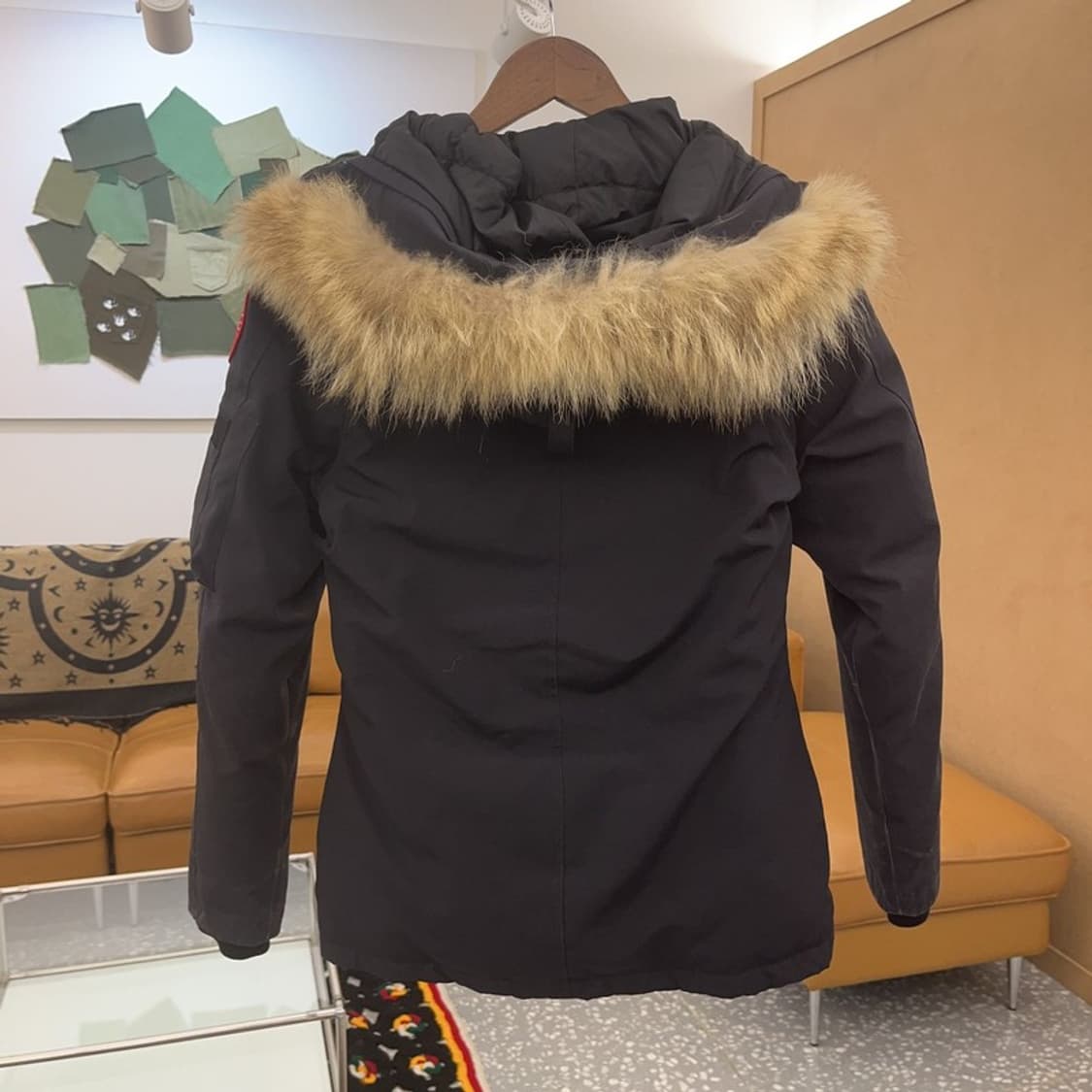 캐나다구스 몬테벨로 하이넥 덕다운 슬림핏 깃털 패딩  XS C07222 상품이미지4